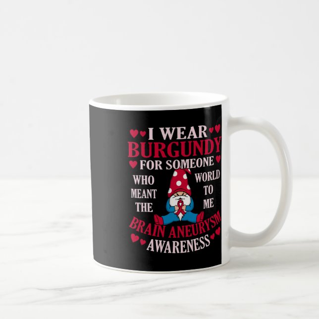 Caneca De Café Burgundy Para Alguém Causar Aneurisma Grama De Con (Direita)