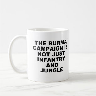 Caneca De Café Burma Infantry Mug