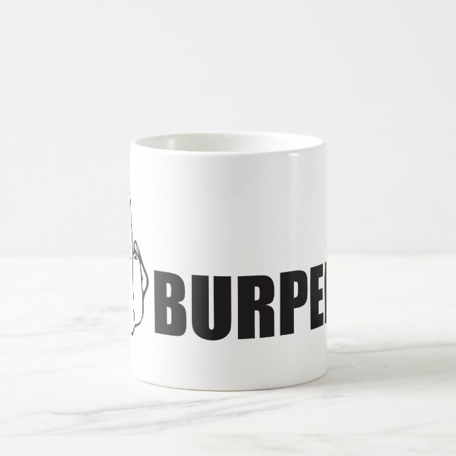 Caneca De Café BURPEES - Engraçado Workout Novelty (Centro)