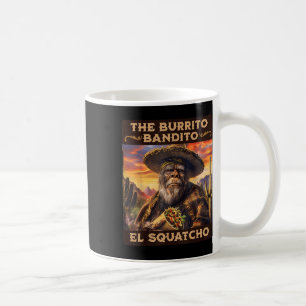 Caneca De Café Burrito Bandito El Squatcho