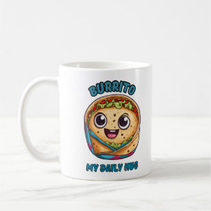 Caneca De Café Burrito My Daily Hug