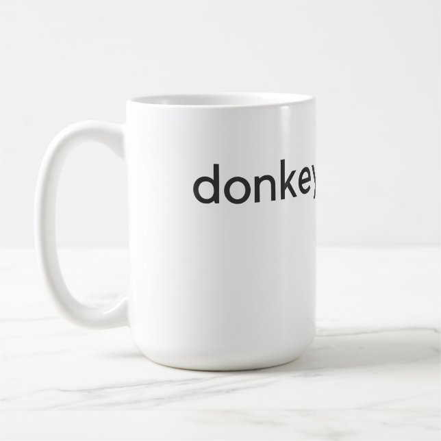 Caneca De Café burro escuro (Esquerda)