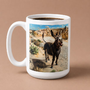 Caneca De Café Burro sorridente, Oatman Arizona, Route 66