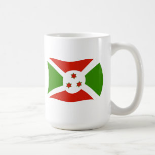 Caneca De Café Burundi Flag Mug