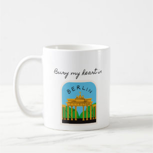 Caneca De Café Bury My Heart in Berlin