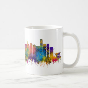 Caneca De Café Busan South Korea Skyline