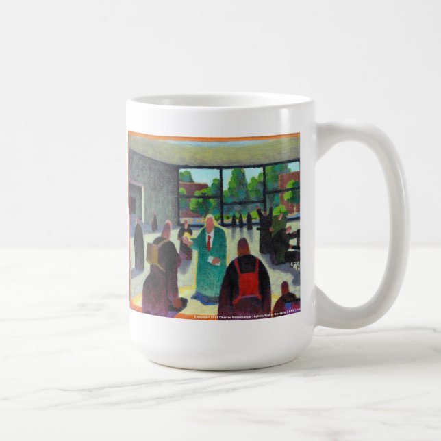 Caneca De Café Busca da pre-entrada de Zomblandia! (Direita)