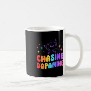 Caneca De Café Busca de estética mental de dopamina