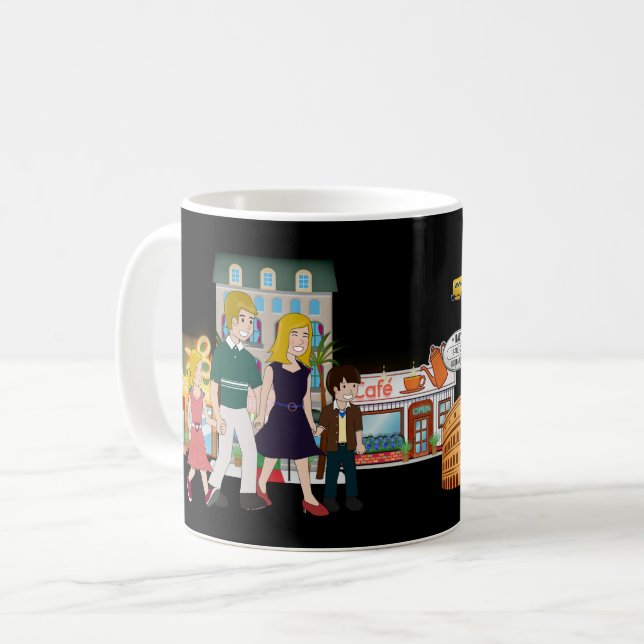 Caneca De Café Buscadores de Aventura e Férias Familiares