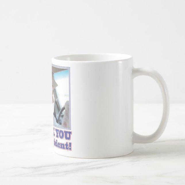 Caneca De Café Bush-Obrigado-You (Direita)