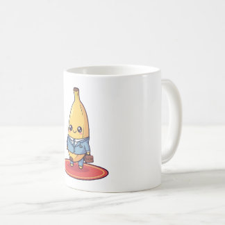 Caneca de Café Business Banana Engraçada para Escr