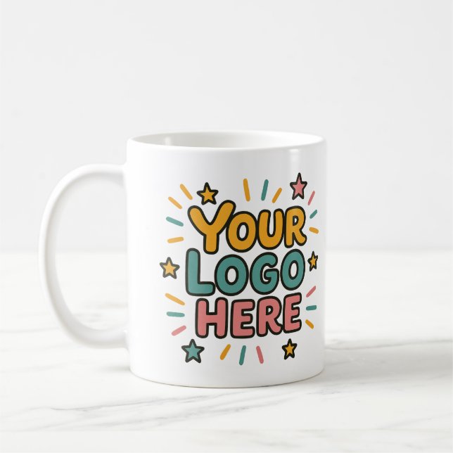 Caneca De Café Business, Company, Advertising Your Logo Here (Esquerda)