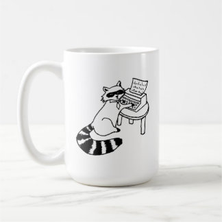 Caneca De Café Business Racoon Mug