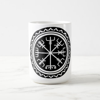 Caneca De Café Bússola Viking Vegvisir