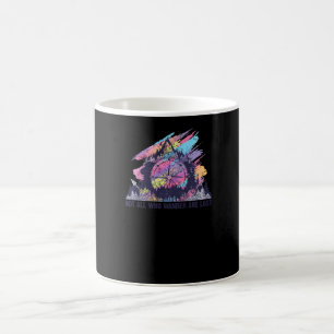 Caneca De Café Bússola Vintage Nem Todos Que Vagueiam Estão Perdi