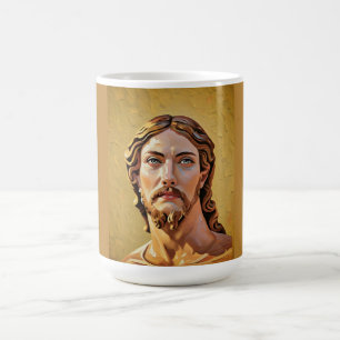 Caneca De Café BUSTO DE CRISTO O SALVADOR por MICHELANGELO 2026_