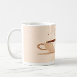 Caneca De Café But First, Coffee” Minimalist Coffee Lover Mug