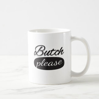Caneca De Café Butch, por favor