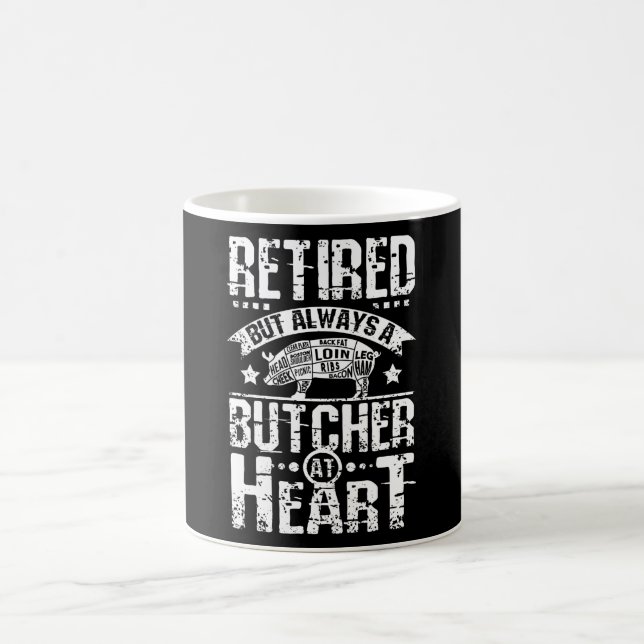 Caneca De Café Butcher aposentado (Centro)