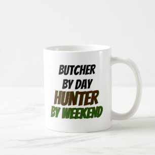 Caneca De Café Butcher por Day Hunter por fim de semana