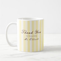 Buttercup - Personalised Thank You Teacher Mug