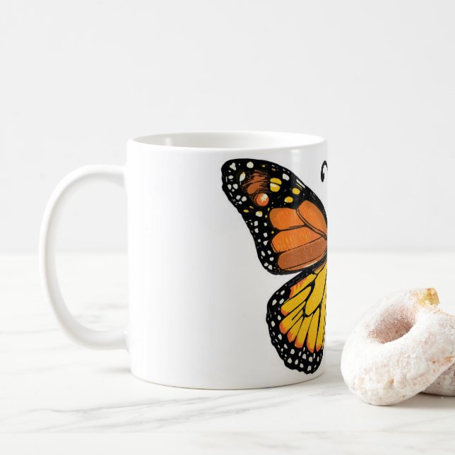 Caneca De Café Butterfly Mug (Com Donut)