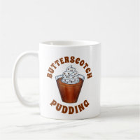 Butterscotch Pudim Cream Comida Meridional