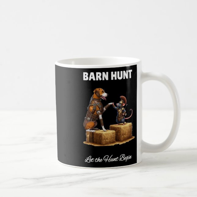 Caneca De Café Byrn Hunt Lover - Gratuito Guerreiro E Americano F (Direita)