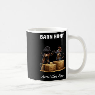 Caneca De Café Byrn Hunt Lover - Rato Do Guerreiro E Poodô Negro