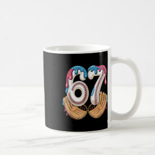 Caneca De Café Bysebyll 67 - Gotejamento de Sorvete 67 Meme Diver