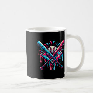 Caneca De Café Bysebyll Home Plate Sorvete Gotejamento Purpurina