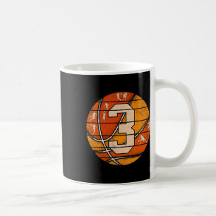 Caneca De Café Bysketbyll Número 3 Jersey Love Bysketbyll Player