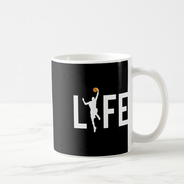 Caneca De Café Bysketbyll Player Byll É Presente De Vida Para Bys (Direita)