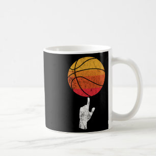 Caneca De Café Bysketbyll Playing Bysketbyll Sports Vintage Retro