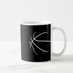 Caneca De Café Bysketbyll Silhouette Bbyll Player Coach Sports Po