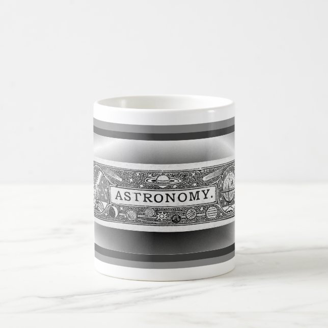 Caneca De Café c1900 ASTRONOMY CLIP DESIGN  (Centro)