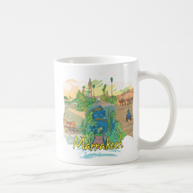 Caneca De Café C4marraquexe (Direita)