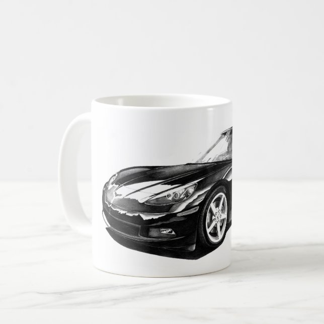 Caneca De Café C6 Corvette