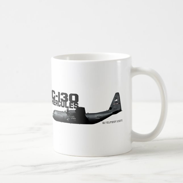 Caneca De Café C-130 Hercules (Direita)