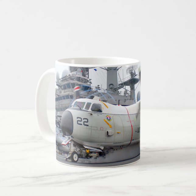 CANECA DE CAFÉ C-2A GREYHOUND (Frente Esquerda)