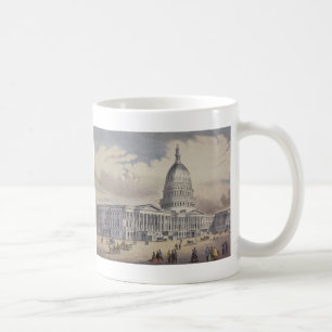 Caneca De Café C.C. de Washinton do Capitólio dos Estados Unidos