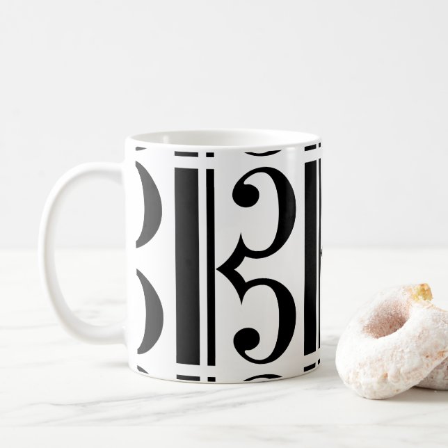 Caneca De Café C-Clef (Com Donut)
