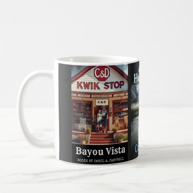 Caneca De Café C&D Kwik Stop – Coleção Southern Psychos (Esquerda)