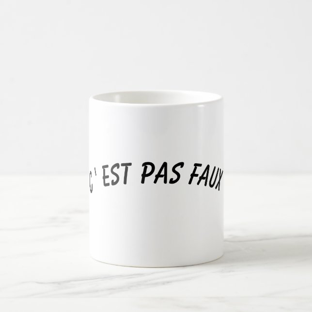 CANECA DE CAFÉ C EST PAS FAUX (Centro)