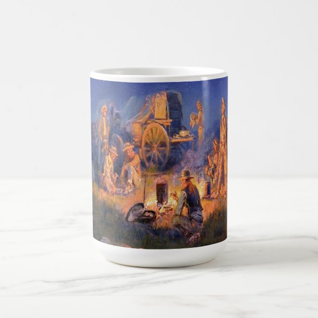 Caneca De Café C M Russell Laugh Matares Longe Western (Centro)