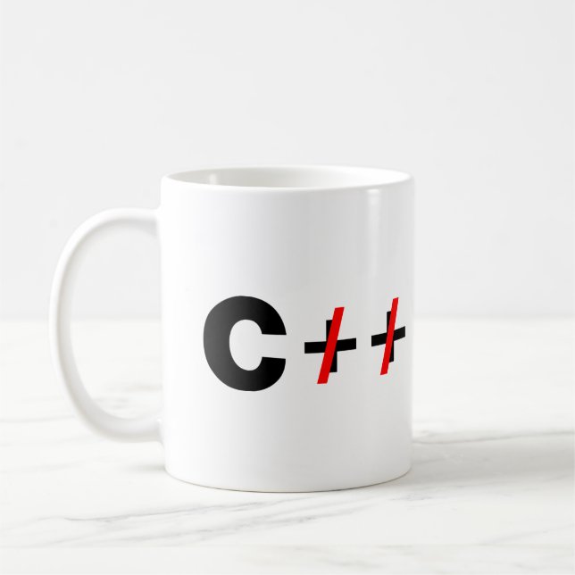 Caneca De Café C, não C++ (Esquerda)