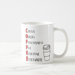 Caneca De Café C.O.F.F.E.E. Para todos