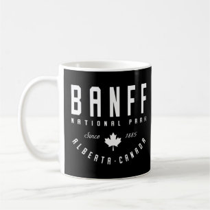 Caneca De Café Ca Banff National Park Alberta Canadian Maple Leaf