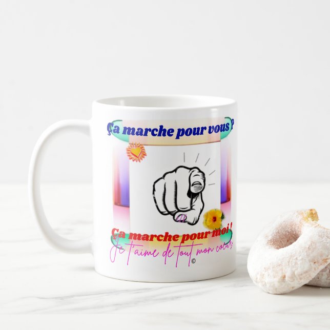 Caneca De Café ça marche pour vous ? (Com Donut)