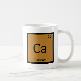 Caneca De Café Ca - Símbolo da mesa periódica da química de